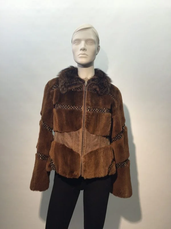 Samuel Fourrures - Shaved raccoon coat - 7033 - Fur