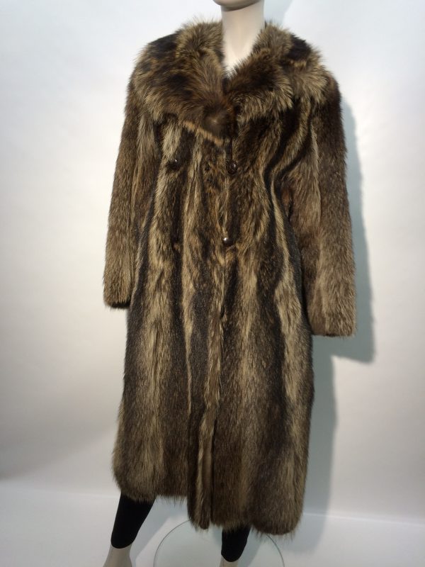 Samuel Fourrures - Long raccoon coat - 7144 - Fur