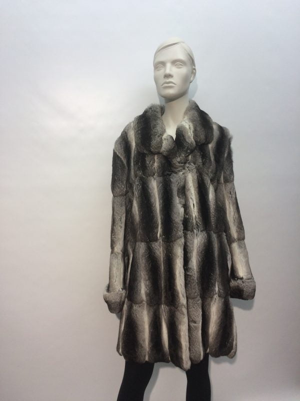 Samuel Fourrures - 3/4 chinchilla coat - 7243 - Fur
