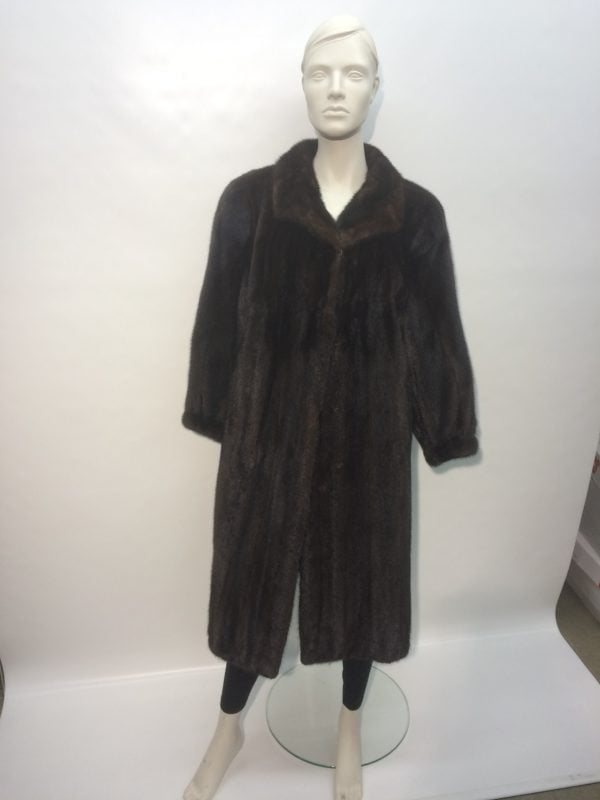 Samuel Fourrures - Female mink ranch coat - 7264 - Dress