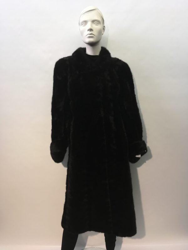 Samuel Fourrures - Black mink paw coat - 7451 - Black M