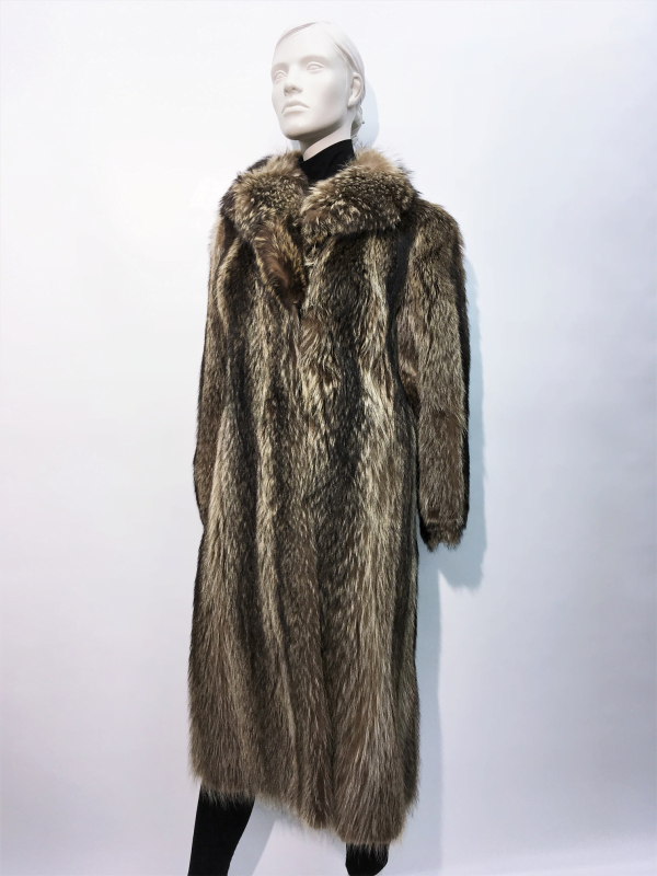 Samuel Fourrures - Raccoon coat - 7701 - Fur