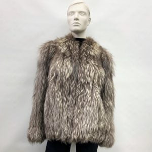 Samuel Fourrures - Jacket de renard argenté - 8211 - Fourrure