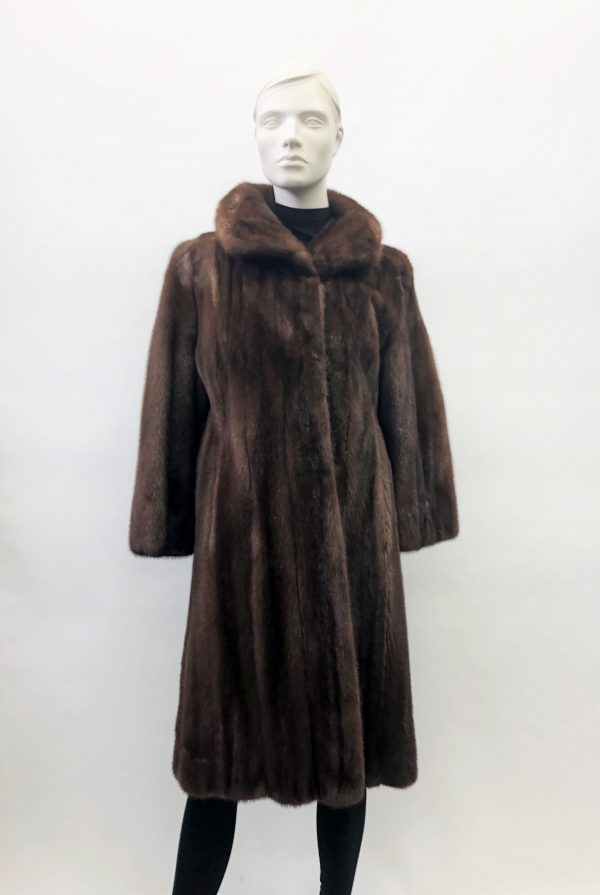 Samuel Fourrures - Half-buff mink coat - 8256 - Dress