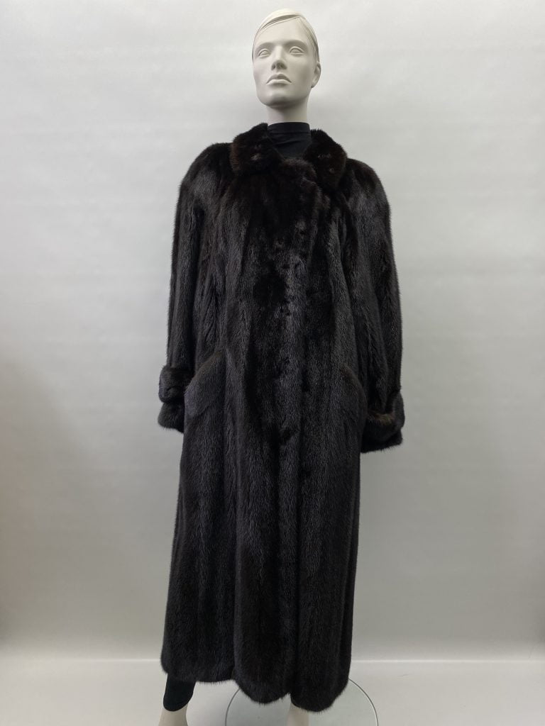Manteau de vison male naturel - 6820