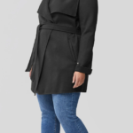 manteau de laine soia and kyo avec ceinture