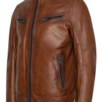 gunnar regency-style leather jacket