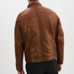 gunnar regency-style leather jacket