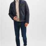gunnar regency-style leather jacket