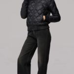 soia & kyo senna-style quilted bomber