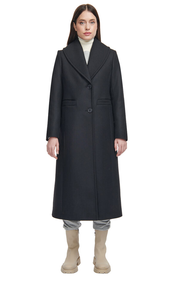 mallia wool-cashmere blend coat