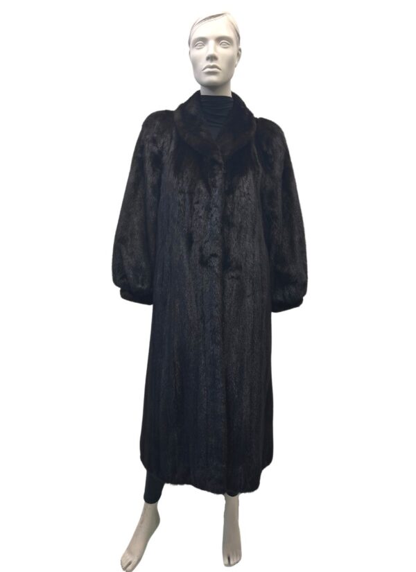 dark mink coat 8420