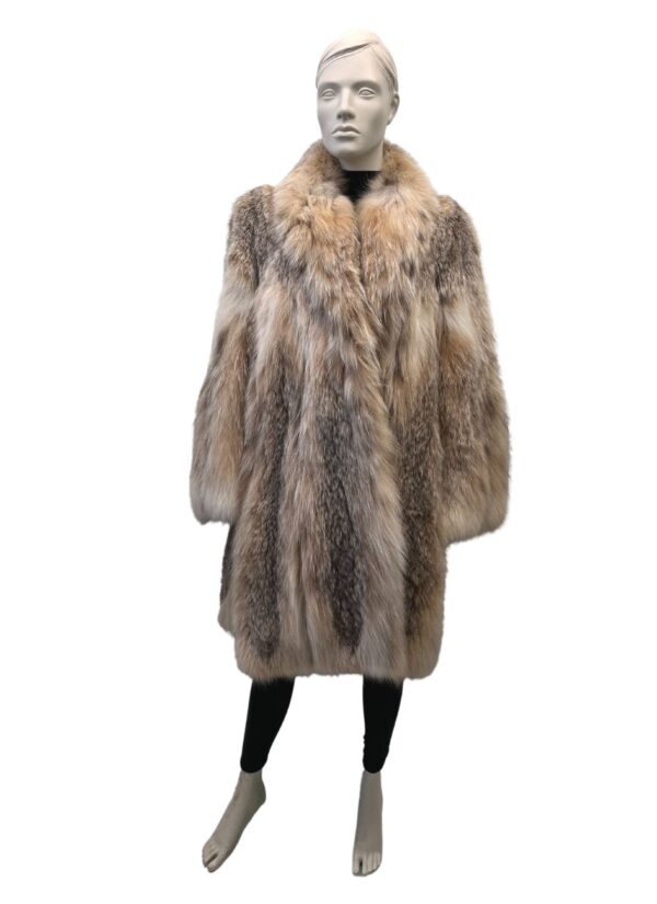 manteau de lynx canadien 8440