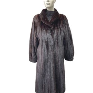 manteau de vison femelle naturelle 991651