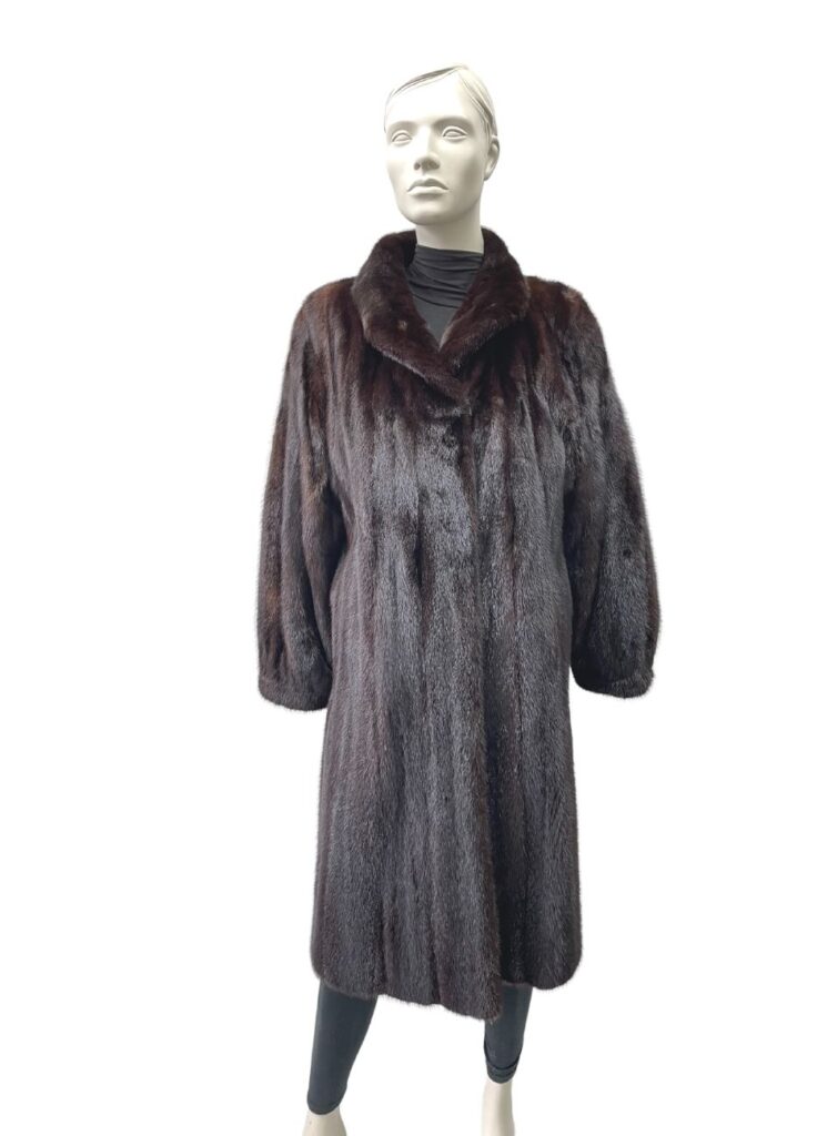 manteau de vison femelle naturelle 991651