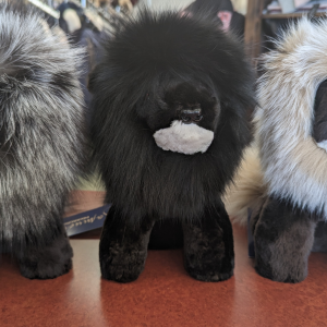 Lion pooch in recycled fur