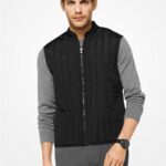 micheal kors woven anorak