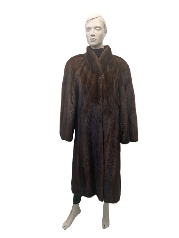 male mink coat mahogany 8534
