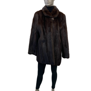 mahogany mink coat 8575