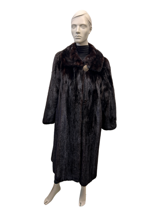 manteau de vison mâle dark ranch 8605