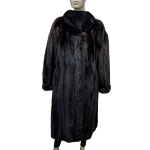 natural male mink coat 8607