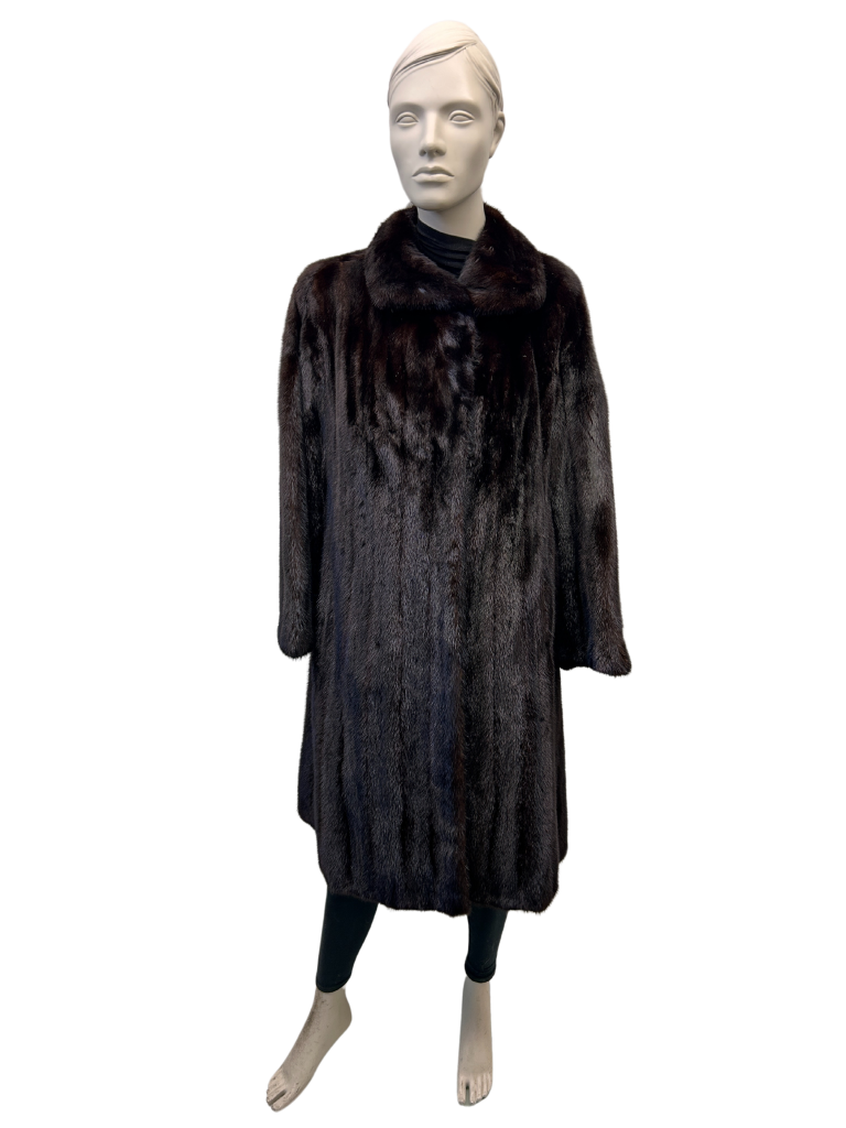 manteau de vison dark ranch 8614