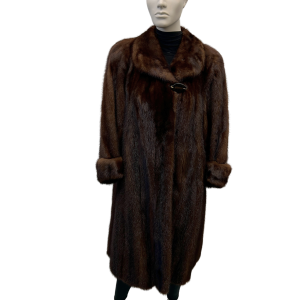 mahogany mink coat 8621