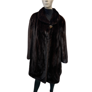 female mink coat mahogany 8624