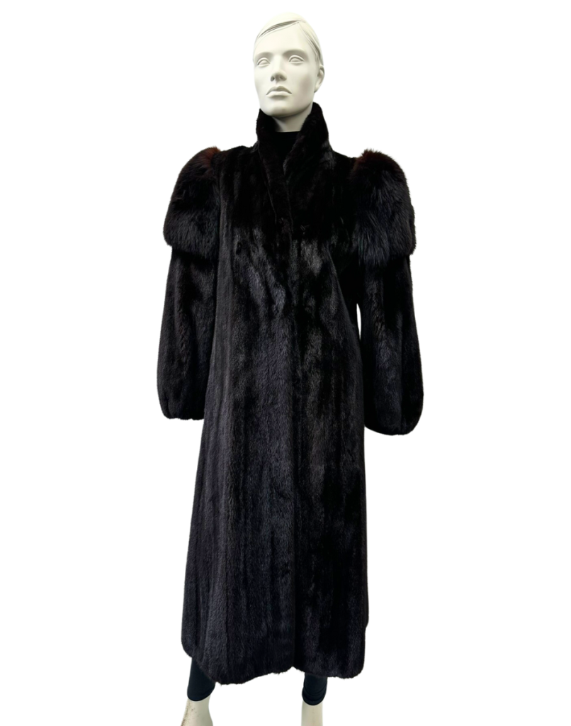 manteau de vison femelle ranch 8648