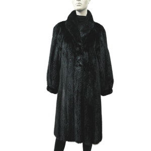 manteau de vison noir 8663