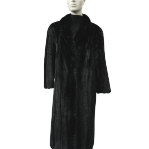 manteau de vison noir 8678