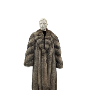 Manteau de renard indigo - 8802