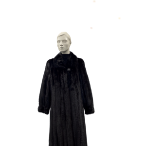 Manteau de vison noir - 8822