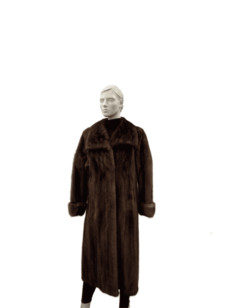 Manteau de vison acajou - 8827