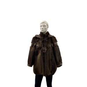 Jacket de castor et capuchon - 8831