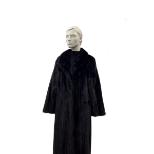 Manteau de vison noir femelle - 8837