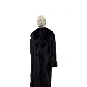 Manteau de vison femelle naturel blackglama - 8840