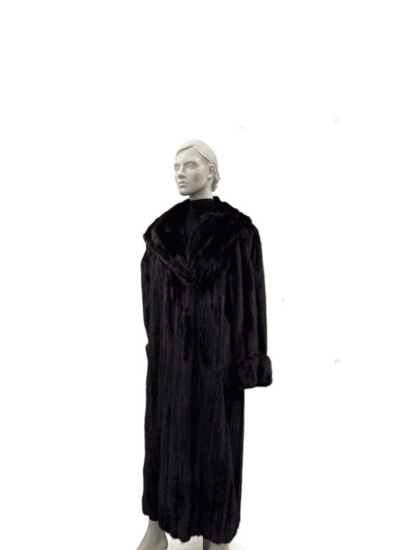 Manteau de vison femelle naturel blackglama - 8840
