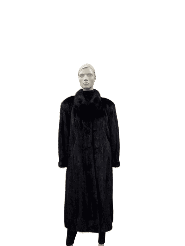 Manteau de vison ranch mâle naturel - 8842