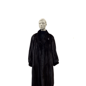 Manteau de vison femelle naturel ranch - 8847