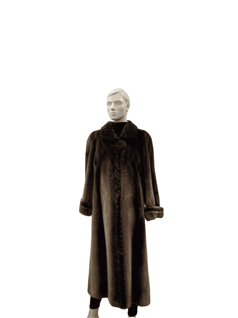 Manteau de castor rasé - 8854